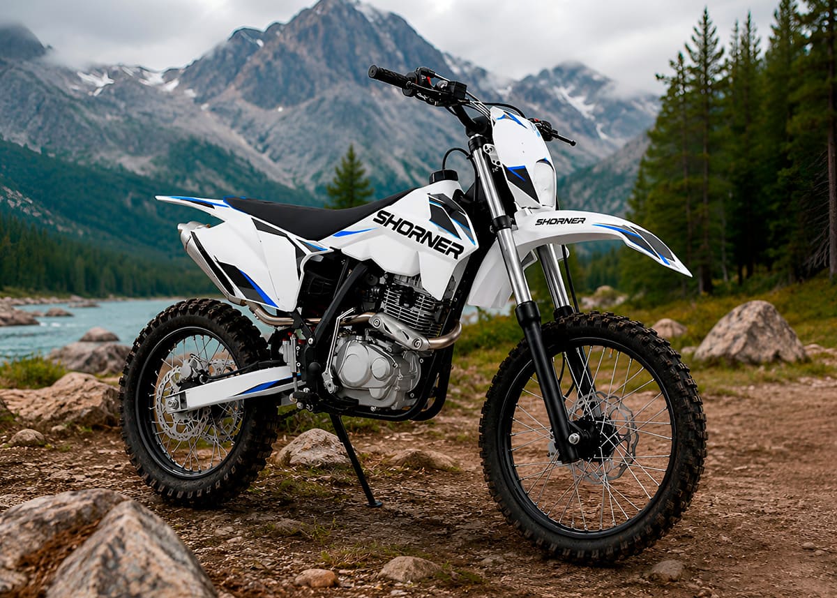 Мотоцикл кроссовый эндуро SHORNER Raptor R5S ROX 19/16 фото 4