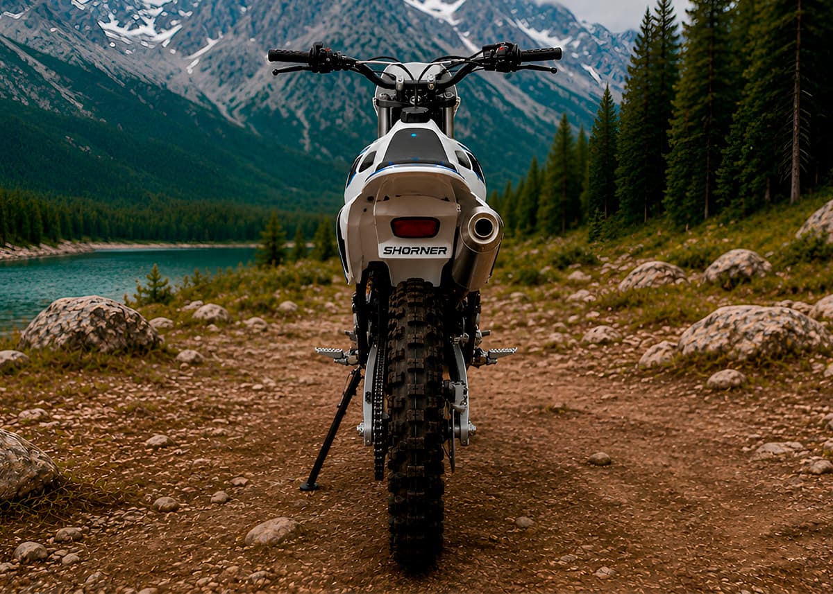 Мотоцикл кроссовый эндуро SHORNER Raptor R5S ROX 19/16 фото 6