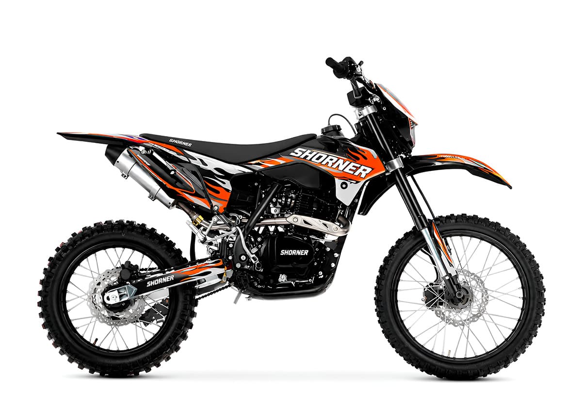 Мотоцикл кроссовый эндуро SHORNER Raptor Z1 BSX 19/16 купить в Сургуте