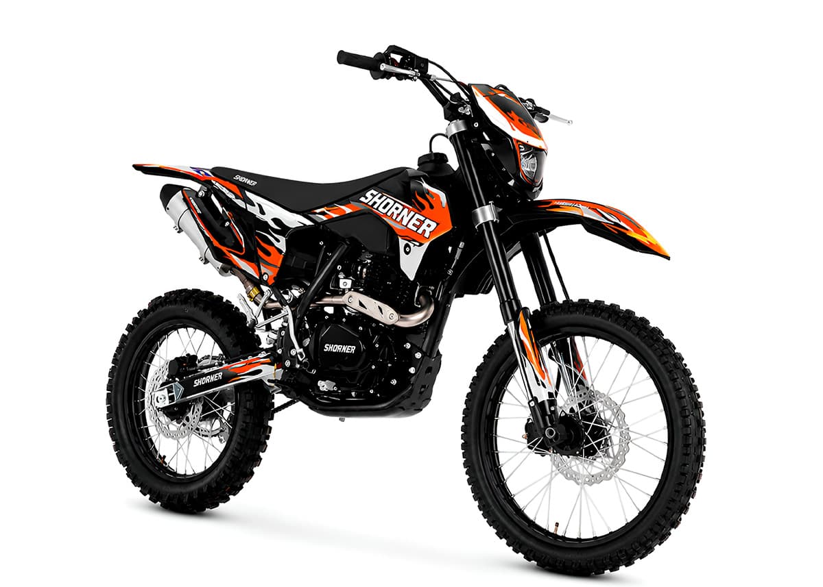 Мотоцикл кроссовый эндуро SHORNER Raptor Z1 BSX 19/16 фото 1
