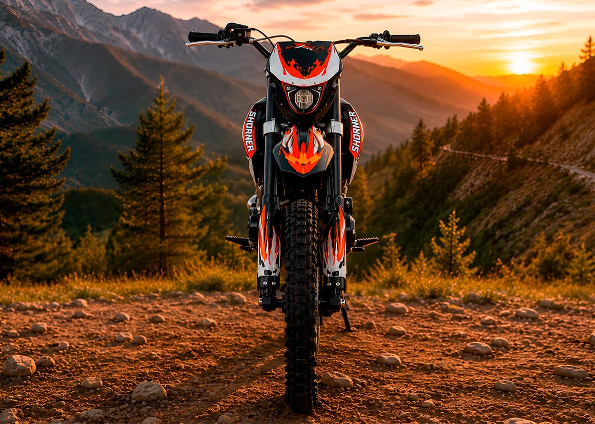 Мотоцикл кроссовый эндуро SHORNER Raptor Z1 BSX 19/16 фото 6