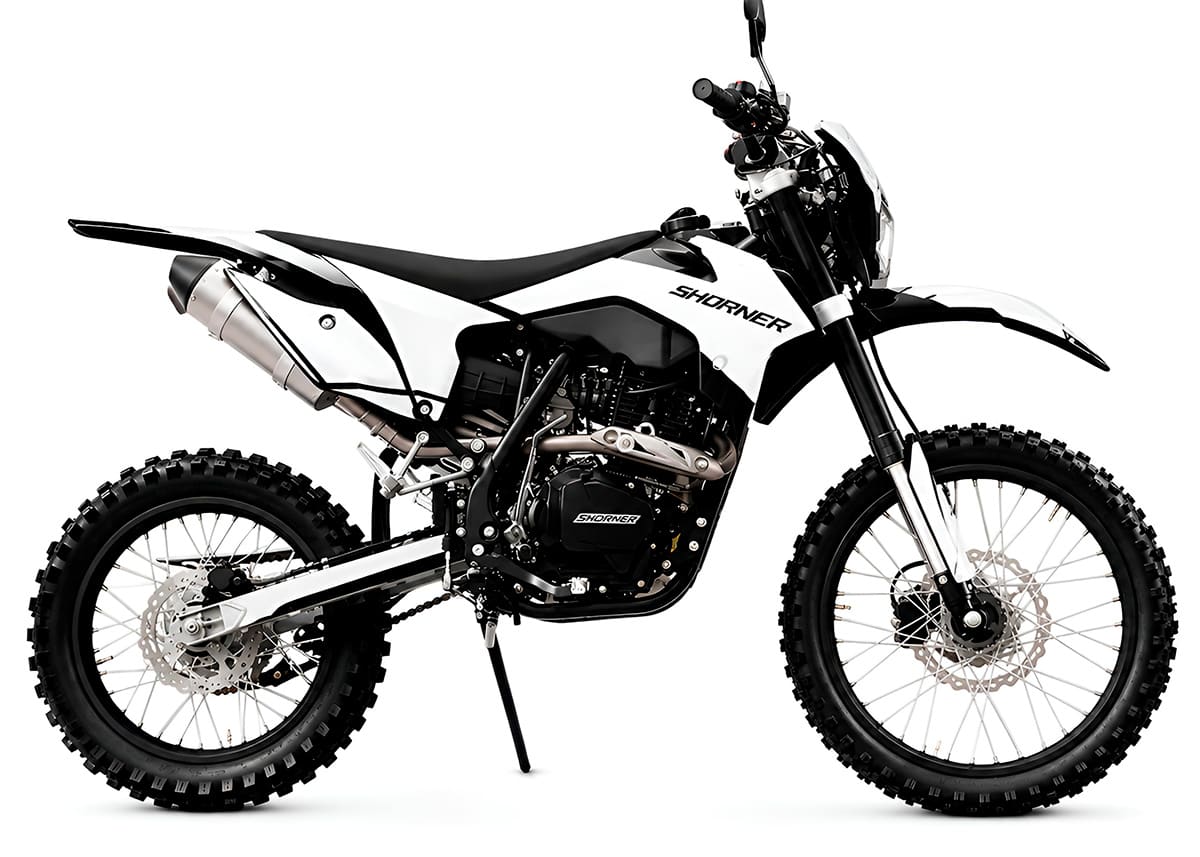 Мотоцикл кроссовый эндуро SHORNER Raptor Z1Y BSX 19/16 купить в Сургуте