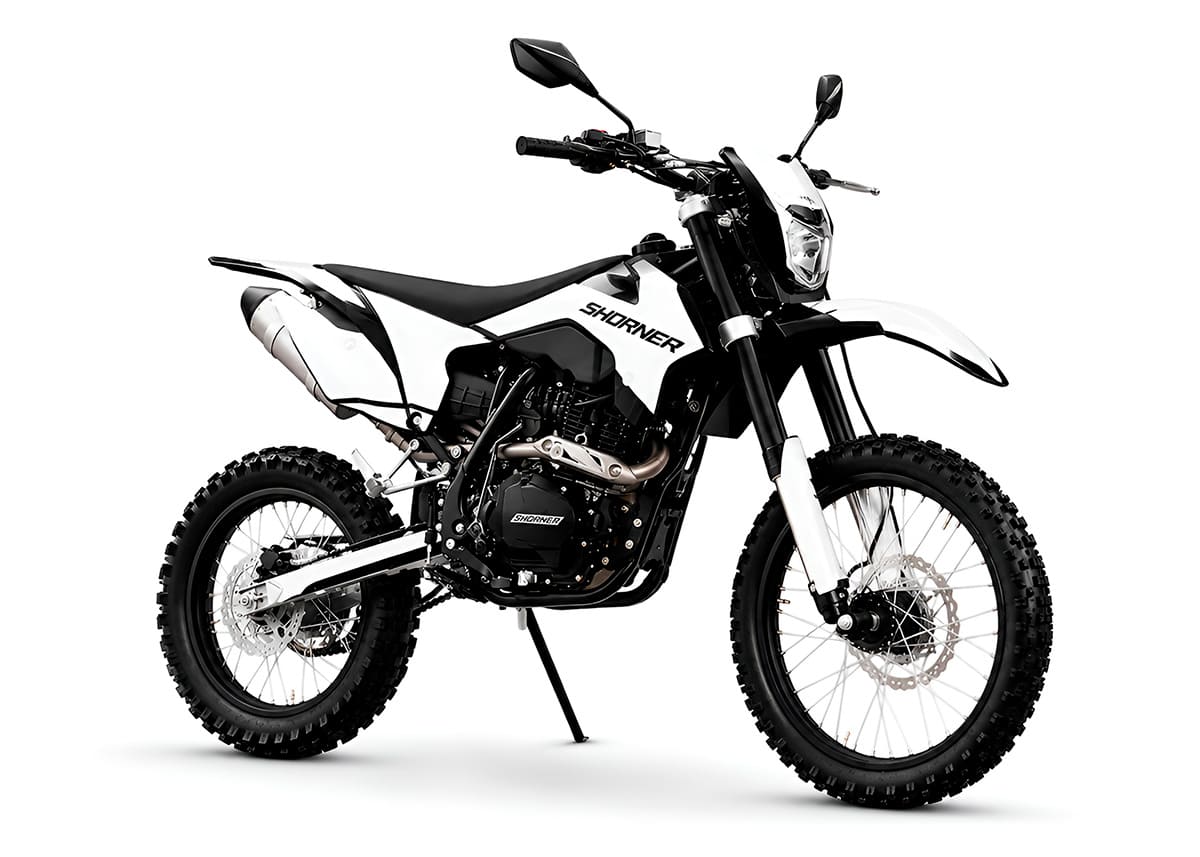 Мотоцикл кроссовый эндуро SHORNER Raptor Z1Y BSX 19/16 фото 1