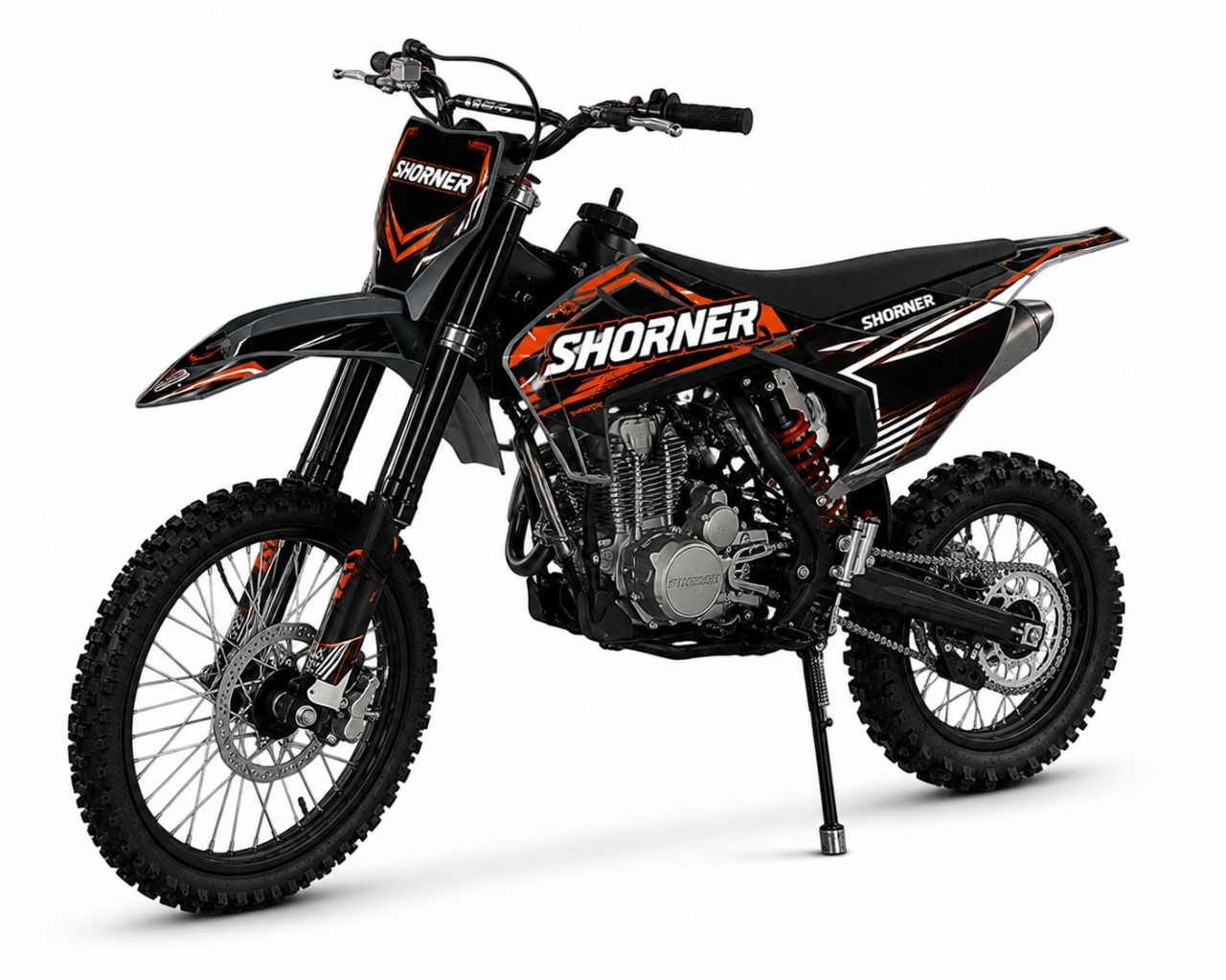 Питбайк SHORNER AC125ELT 17/14 фото 2