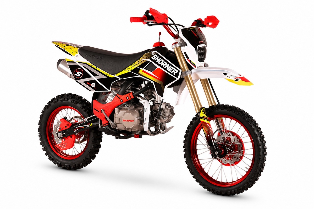 Питбайк SHORNER Qual AC125E 17/14 фото 1