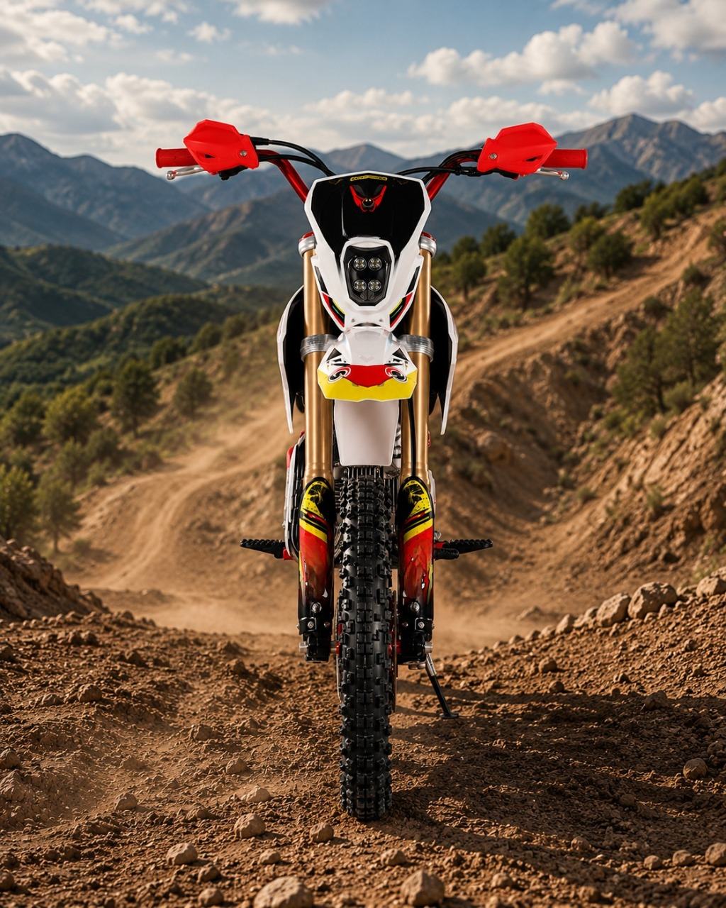 Питбайк SHORNER Qual AC125E 17/14 фото 4